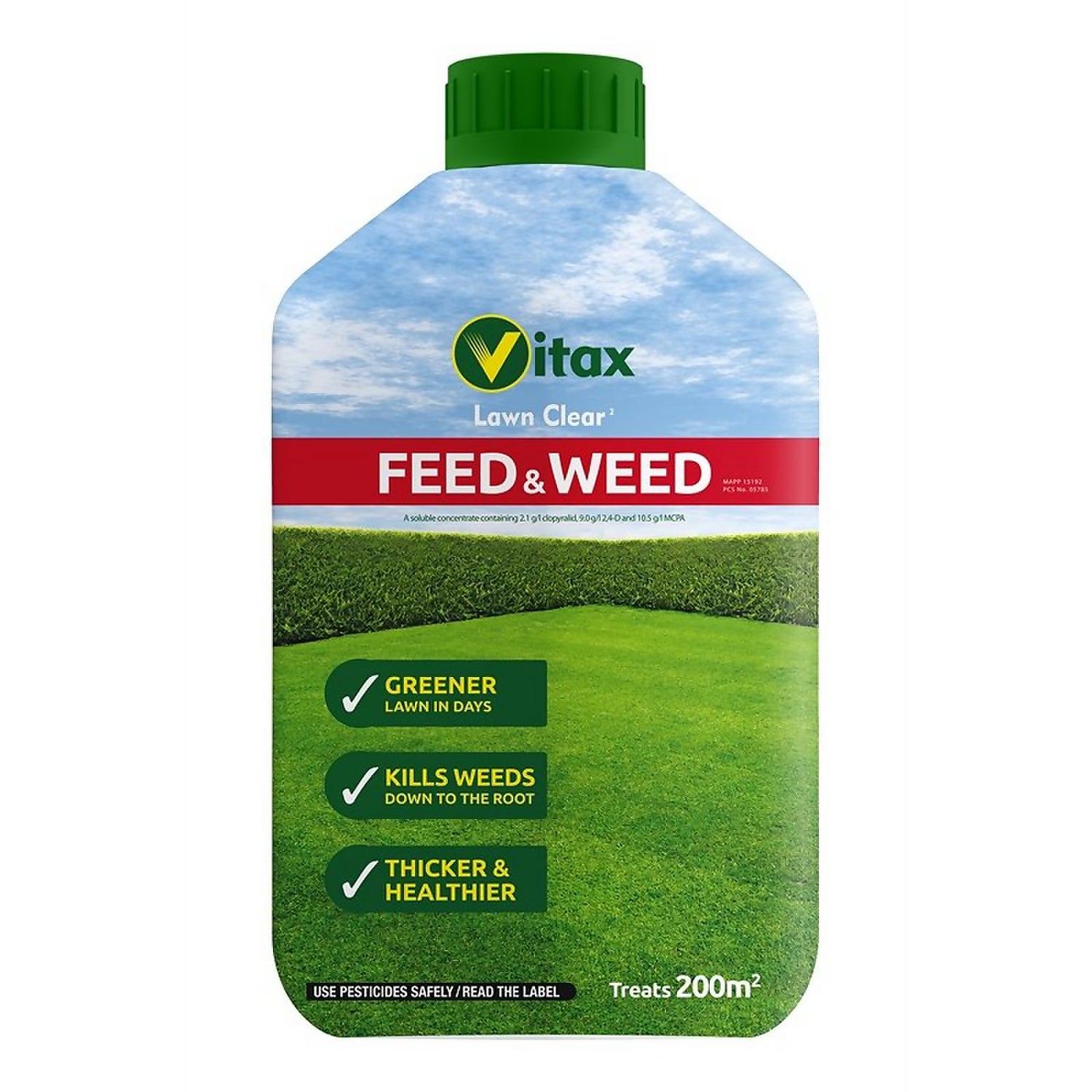 Vitax Green Up Feed and Weed 1L Homebase