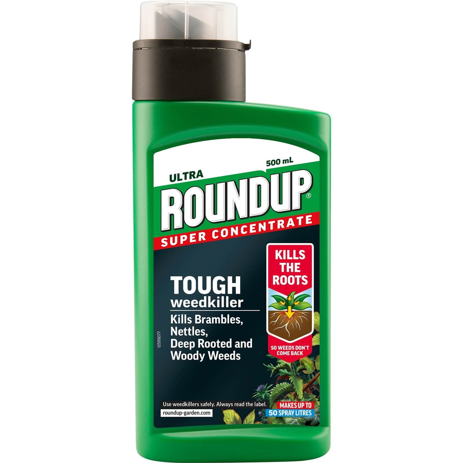 Roundup Tough Concentrate Weedkiller 500ml Homebase