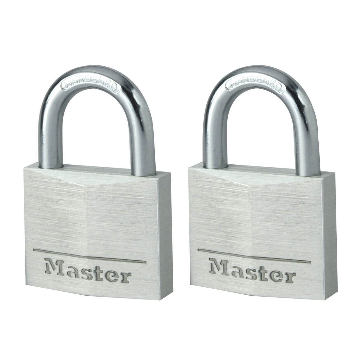 Master Lock Aluminium Padlock 40mm Pack of 2 Homebase