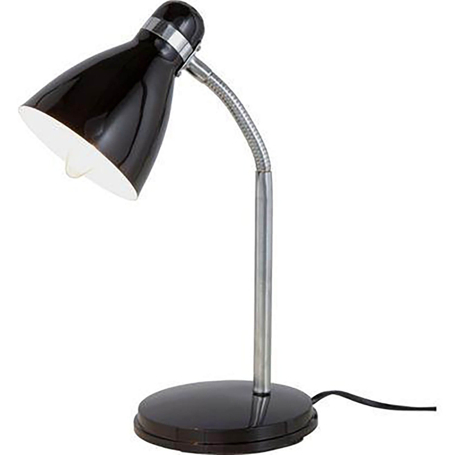 Hampton Desk Lamp Black Homebase