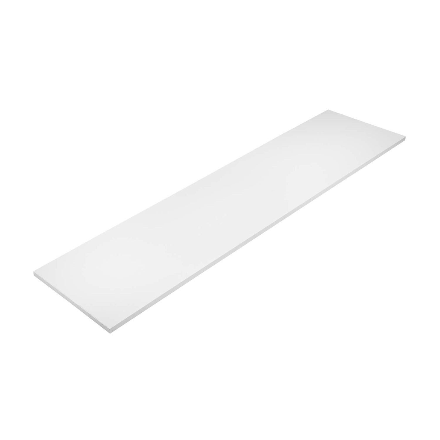 Timber Shelf White 1200x300x16mm Homebase