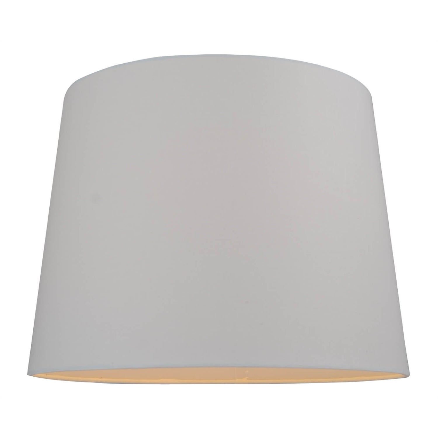 Large Drum Lamp Shade White 35cm Homebase
