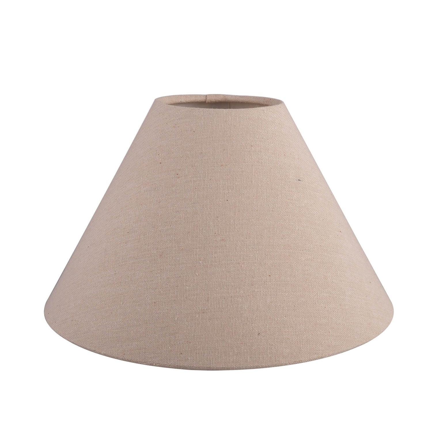 Coolie Lamp Shade, 25cm, Oatmeal | Homebase