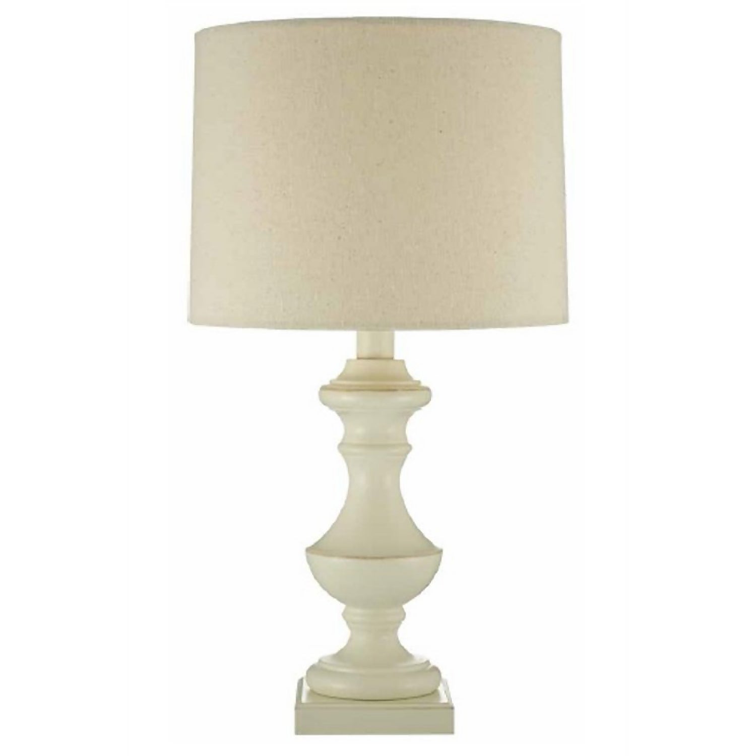 Paula Table Lamp White Homebase