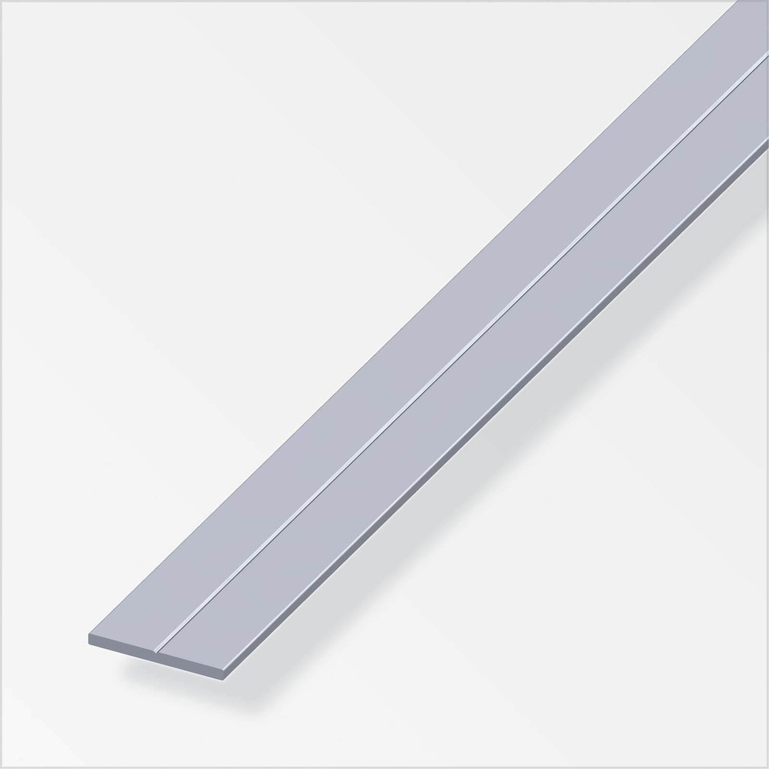 Aluminium Flat Bar Combitech Profile 1m x 19.5mm Homebase