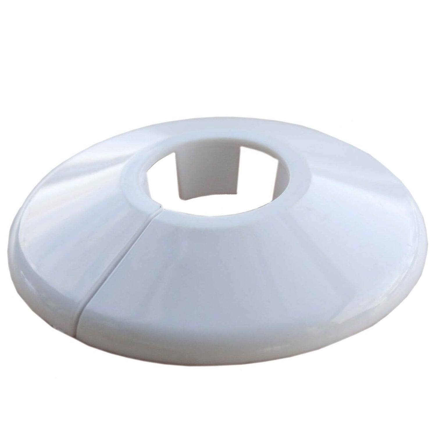Oracstar Radiator Pipe Collars - White - 15mm | Homebase