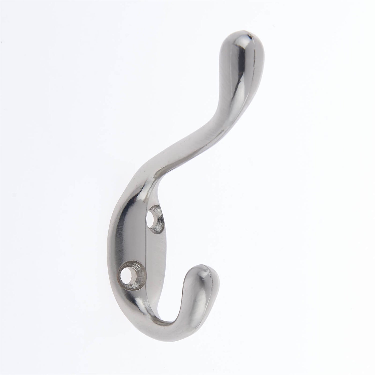 Basic Coat Hook Satin Nickel Homebase