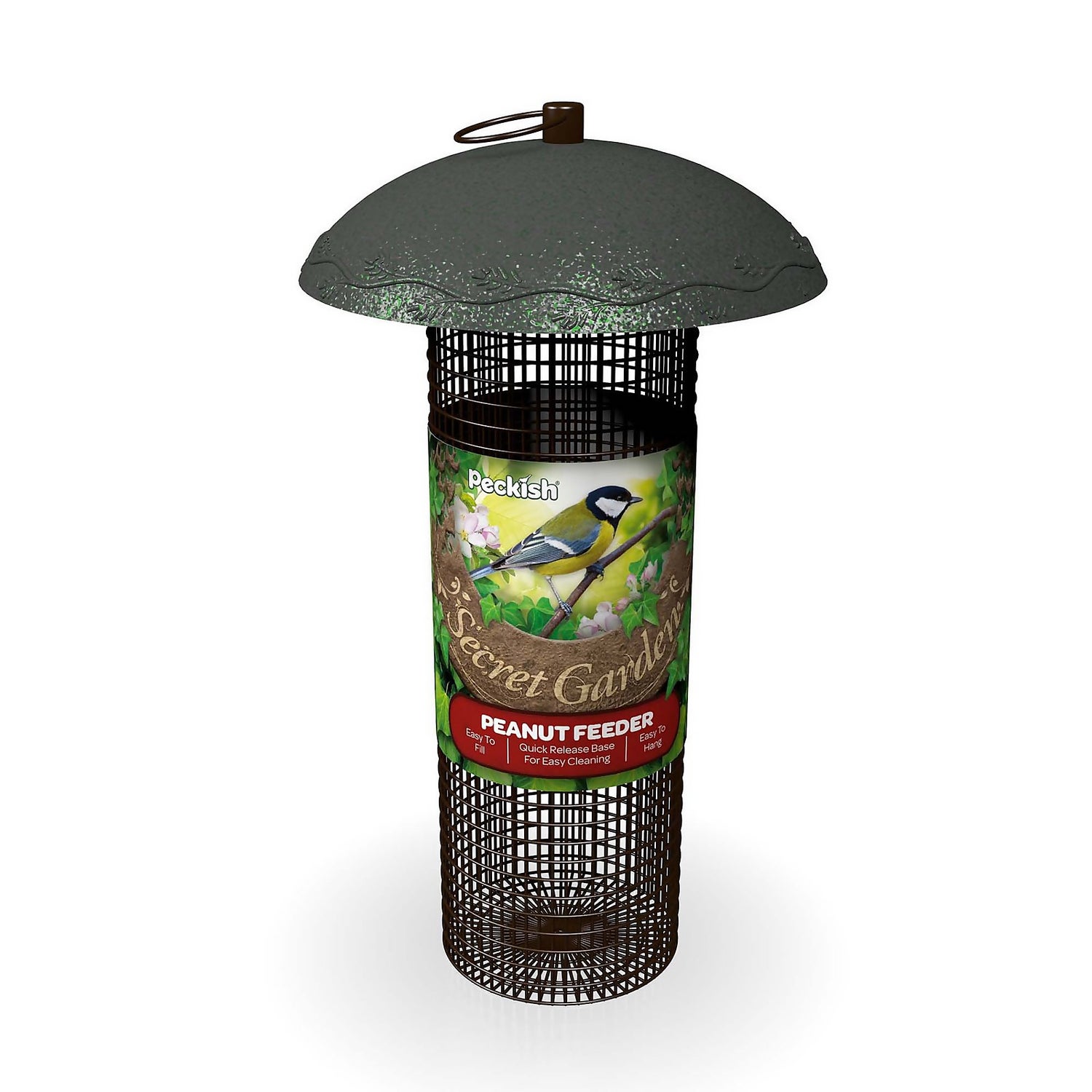 Peckish Secret Garden Peanut Wild Bird Feeder Homebase