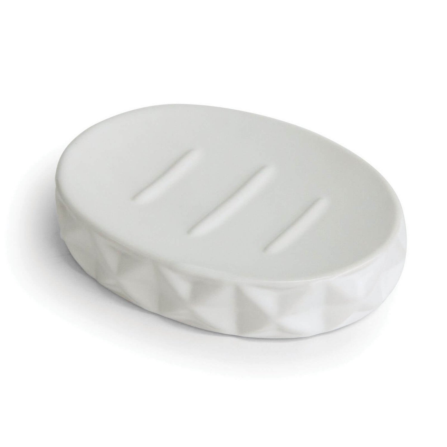 Home Design Geo Soap Dish Taupe Homebase