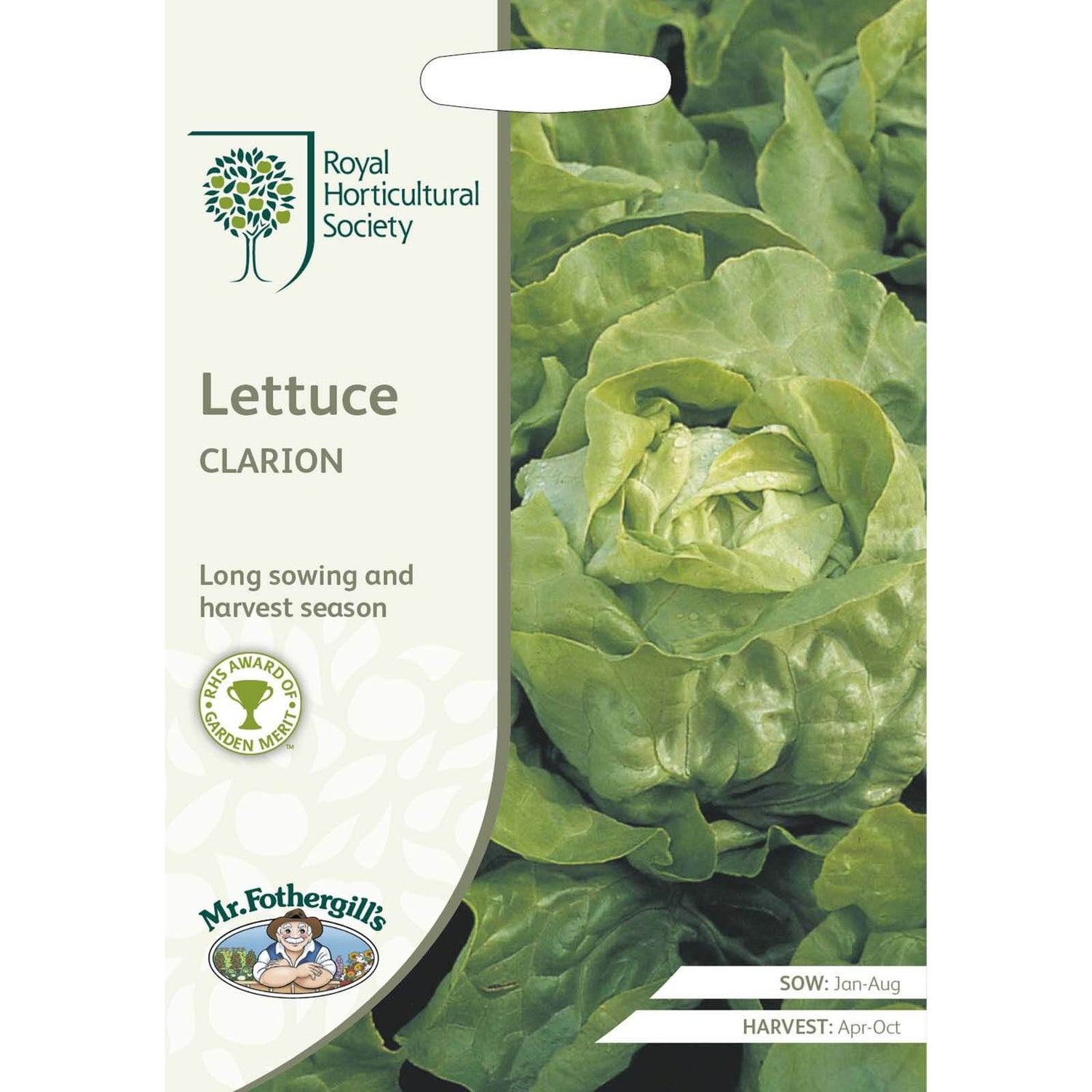 RHS Lettuce Clarion (Butterhead) Seeds Homebase