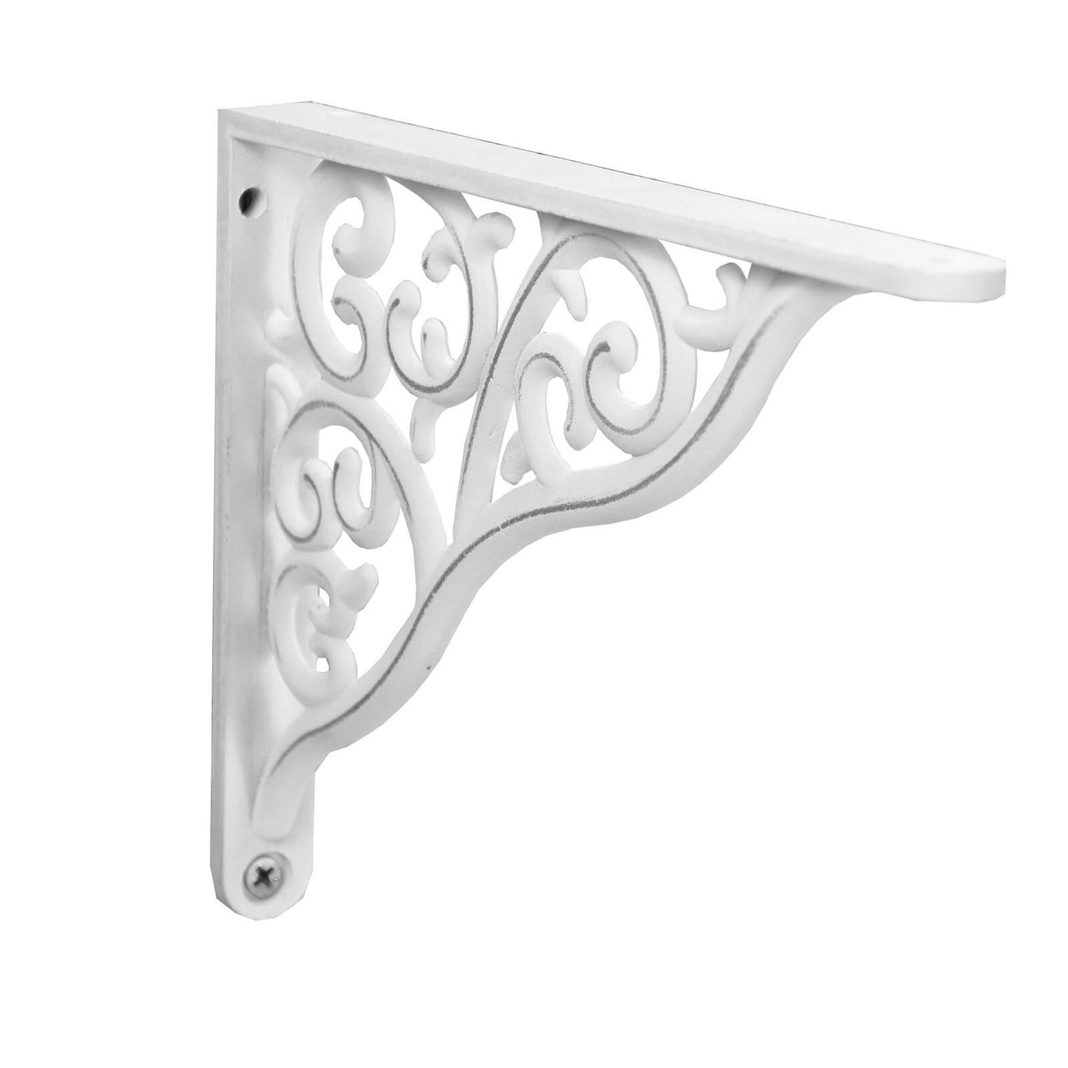 Classic Baroque Bracket White 15x19cm Homebase