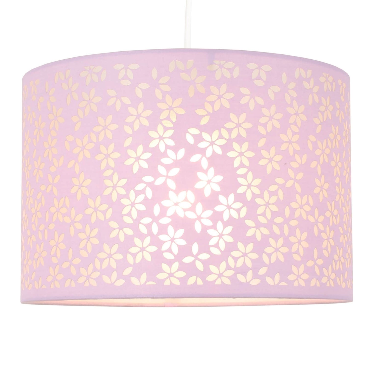 Sophia Lamp Shade Lilac 30cm Homebase
