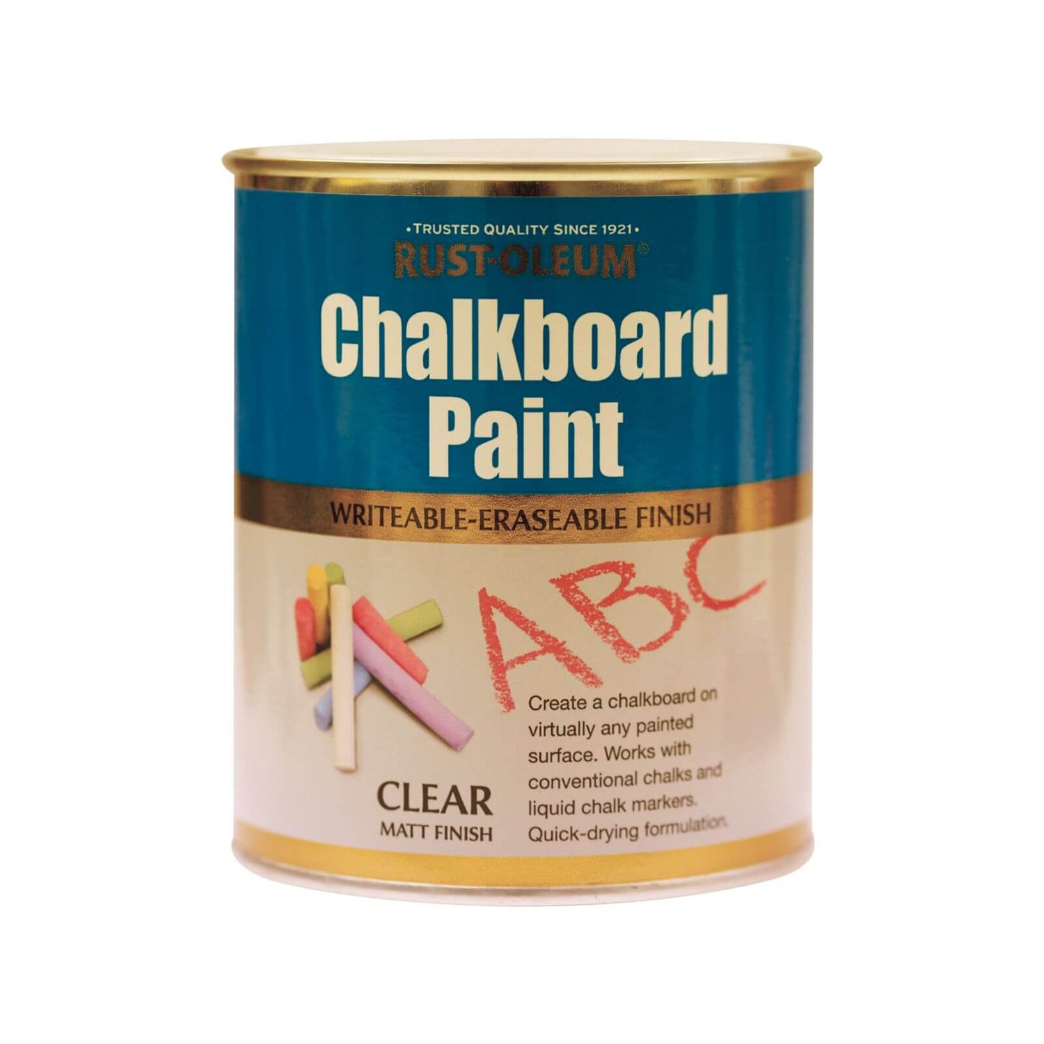 RustOleum Chalkboard Finish Clear 750ml Homebase