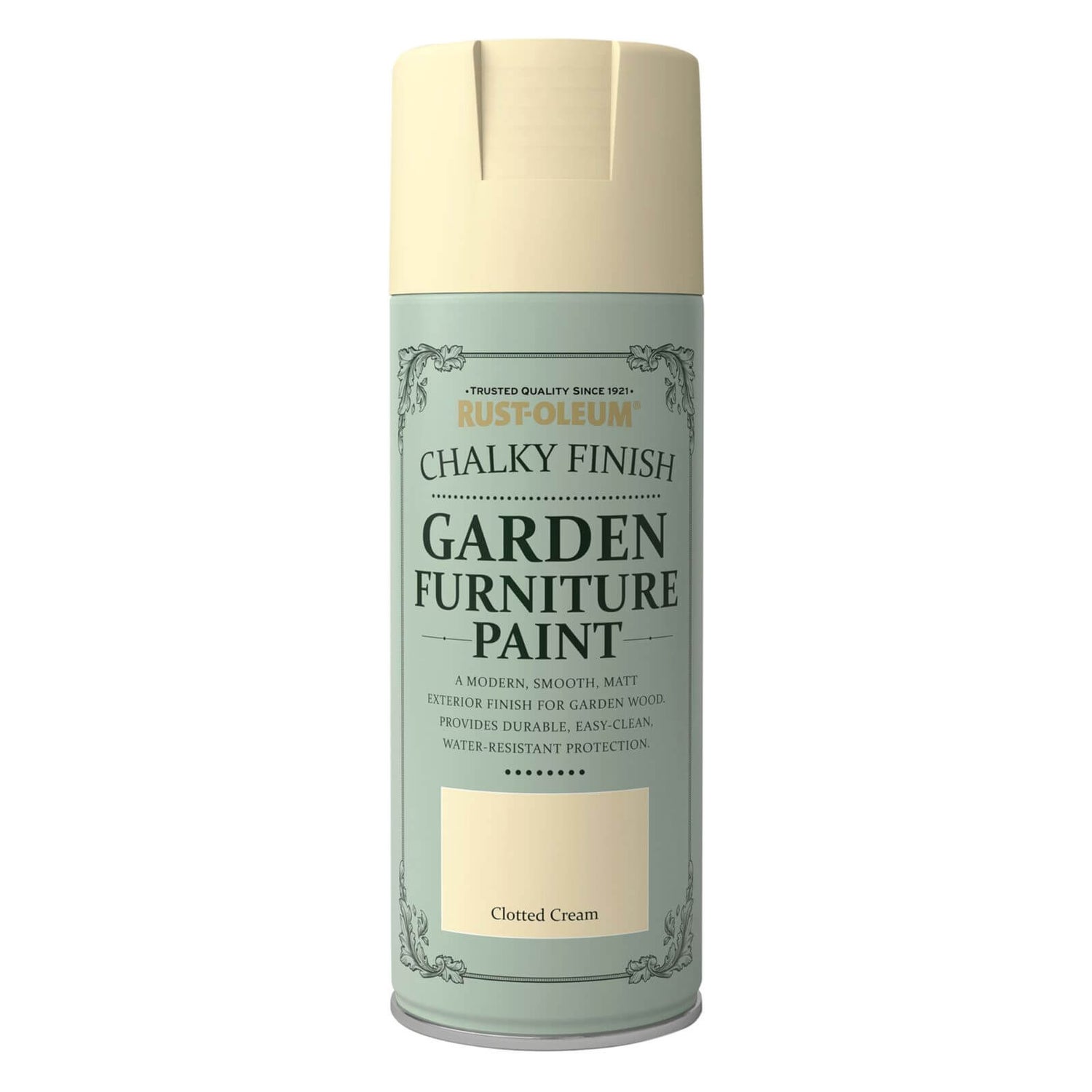 RustOleum Garden Furniture Spray Paint Clotted Cream 400ml Homebase