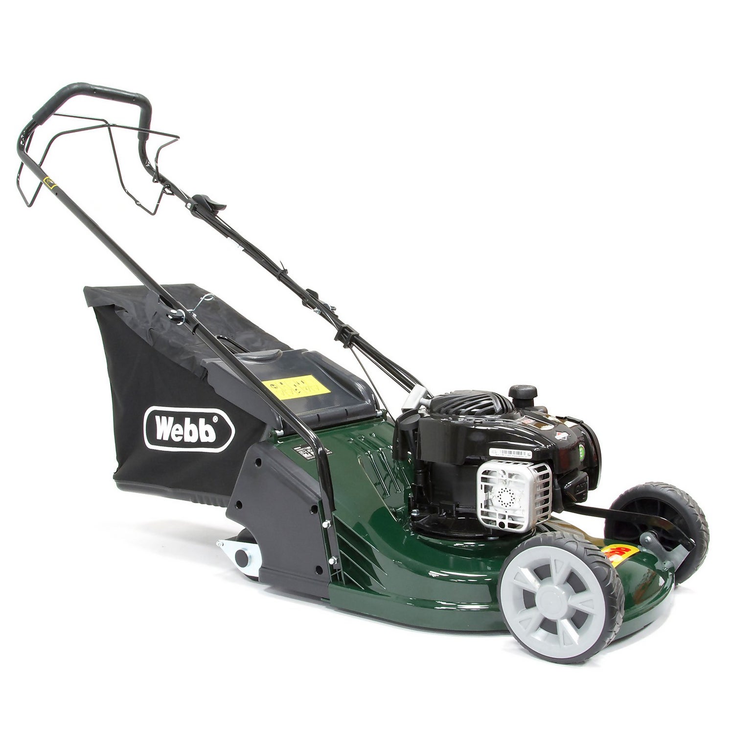 Webb Rr17Sp Supreme Rear Roller Self Propelled Petrol Lawnmower 43cm Homebase