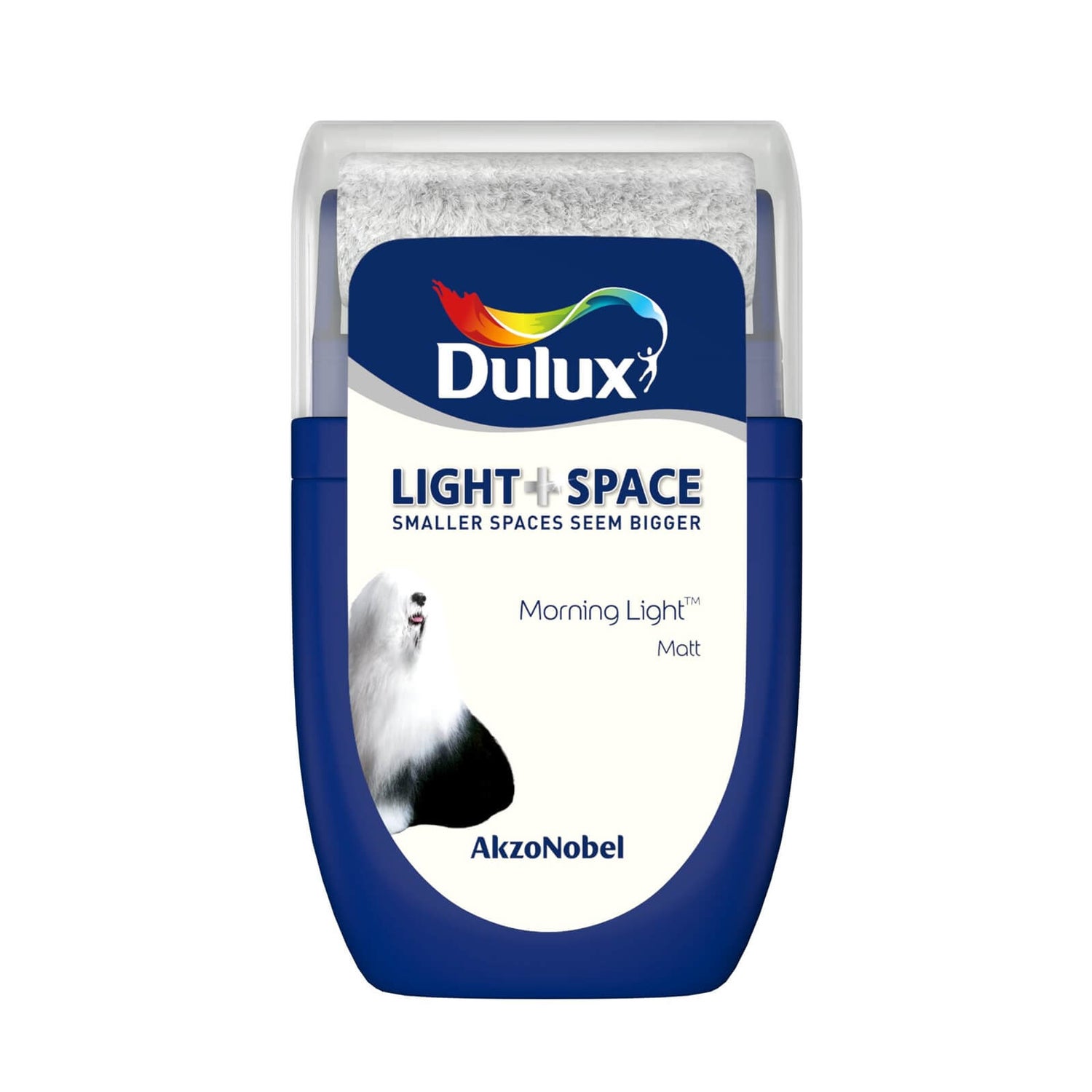 Dulux Light & Space Morning Light Tester Paint 30ml Homebase