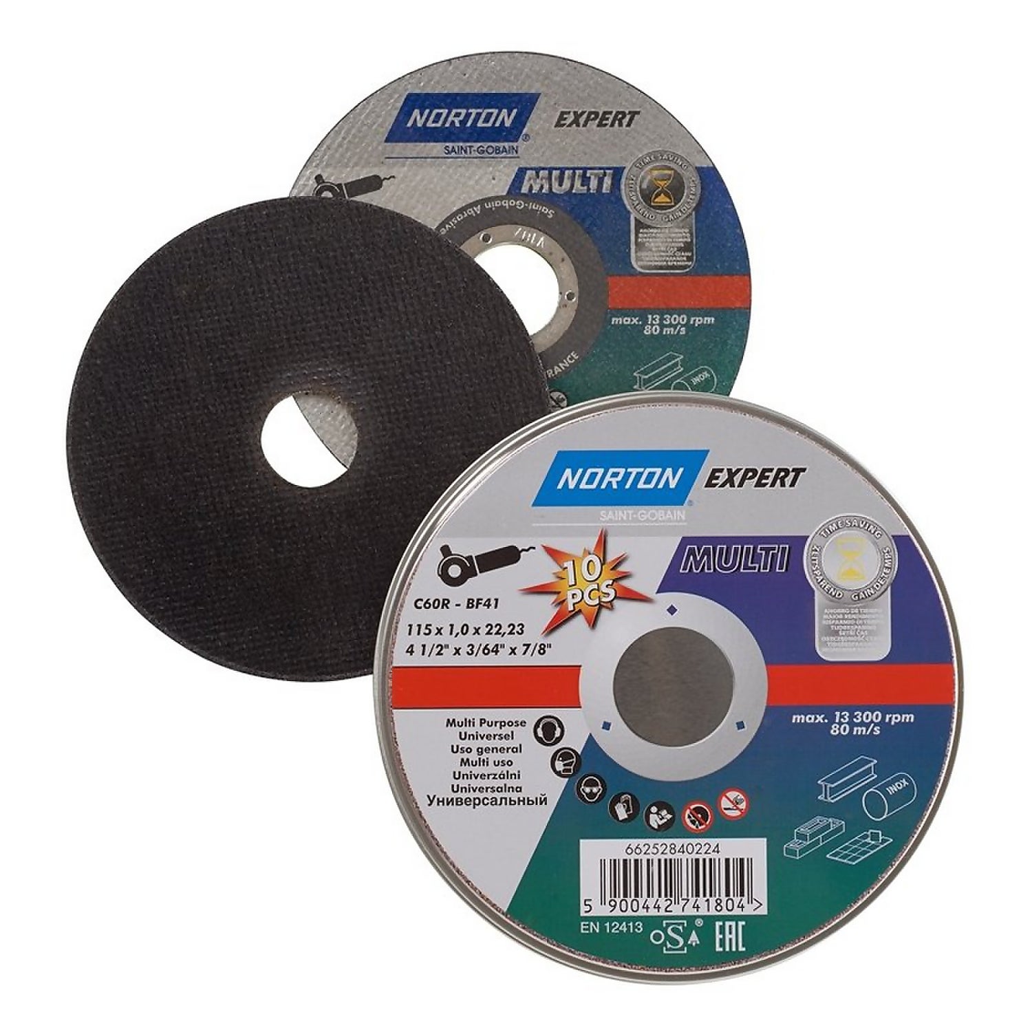Norton Multipurpose Cutting Disc 115 x 1 x 22mm Homebase