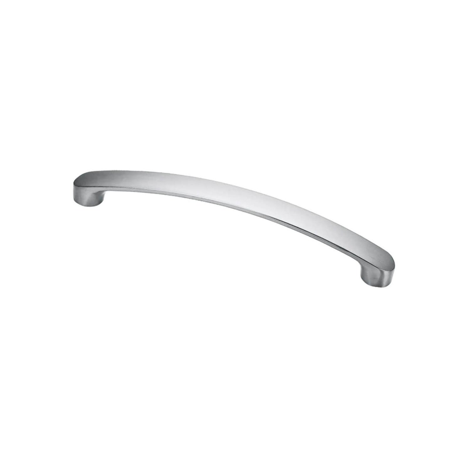 Curved End D Handle Chrome 96mm Homebase