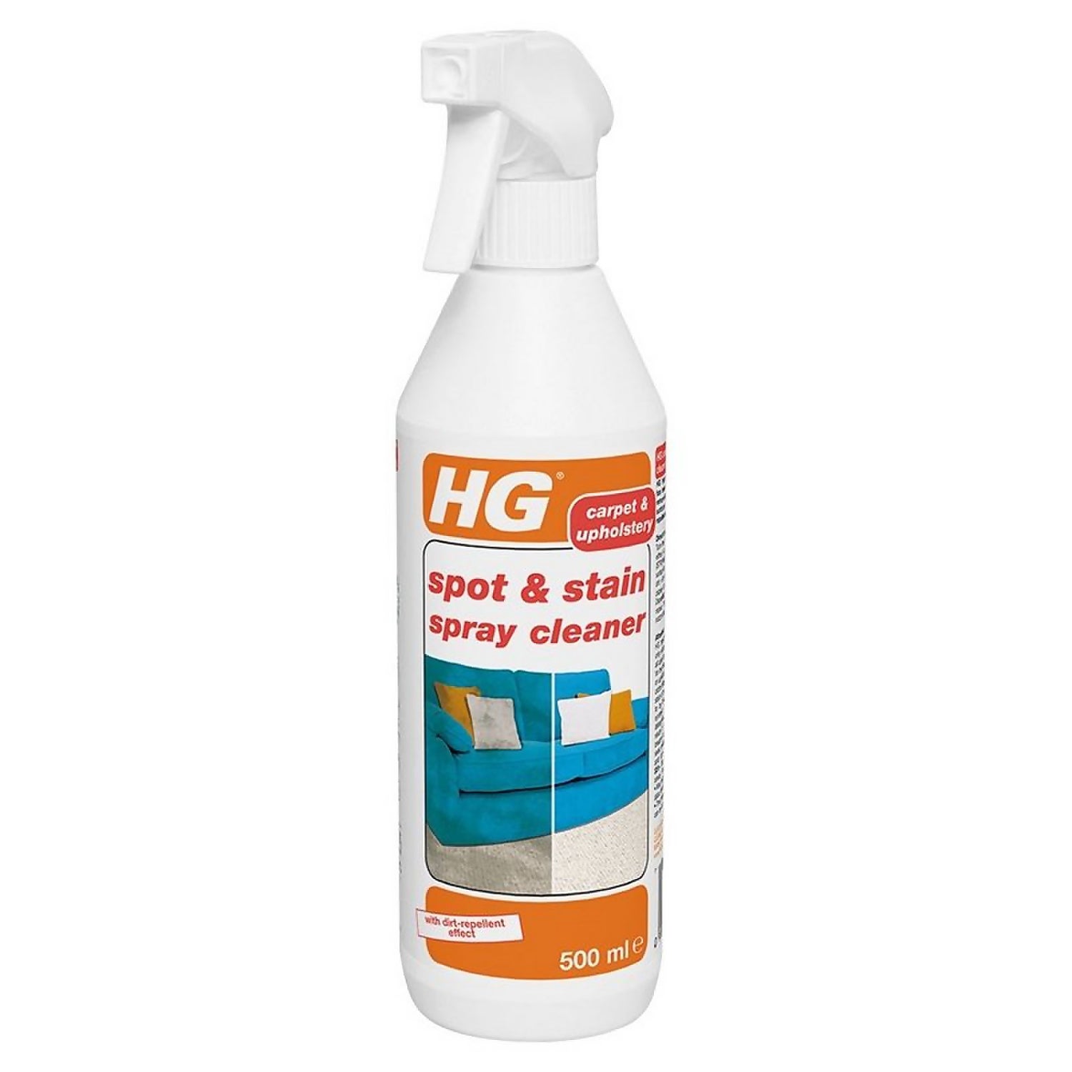 HG Spot & Stain Spray Cleaner (product 93) 500ml Homebase