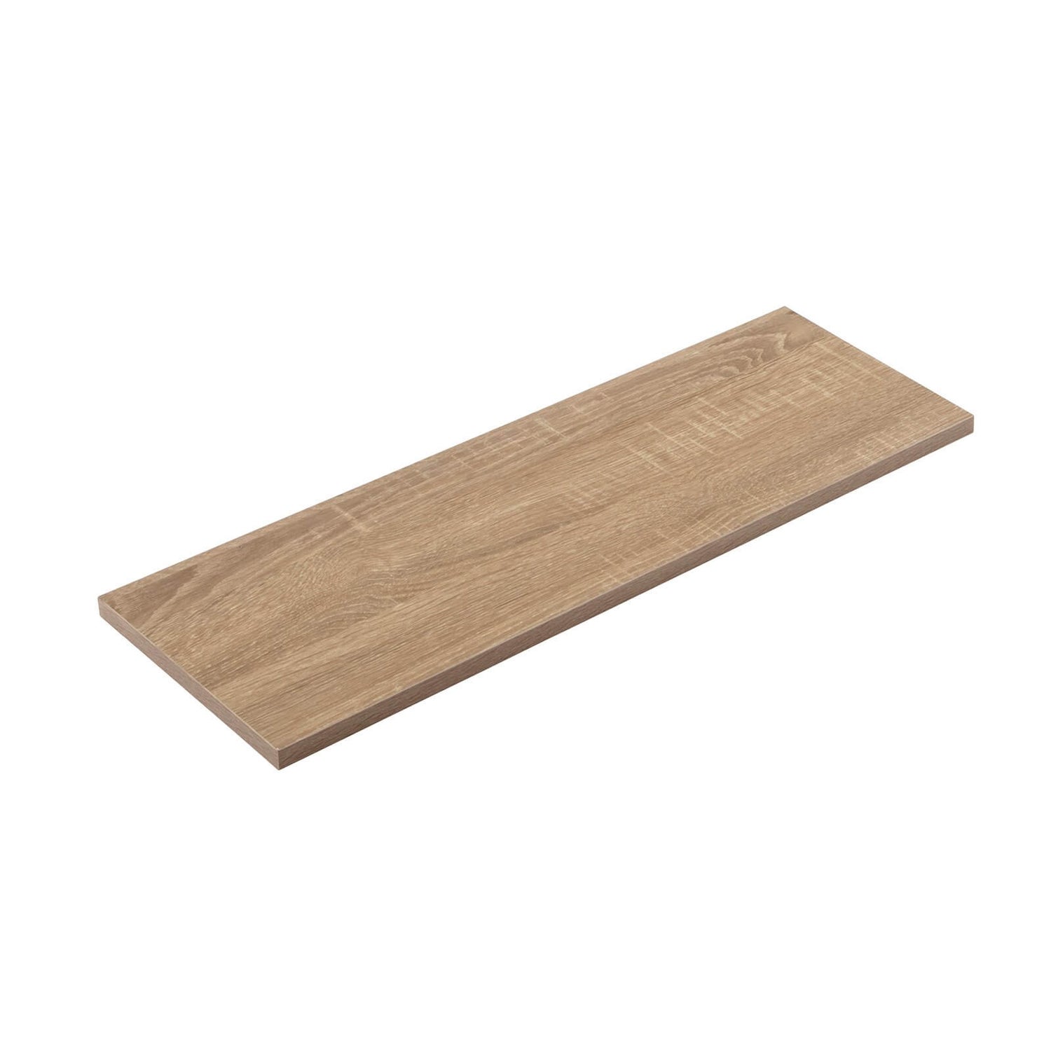 Timber Shelf Sanoma Oak 600x200x16mm Homebase