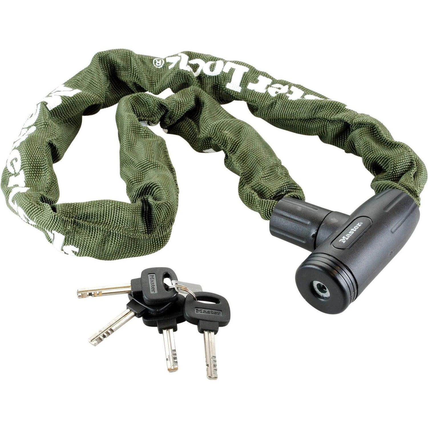 Master Lock Covered Chain Lock 1.5m x 8mm Homebase