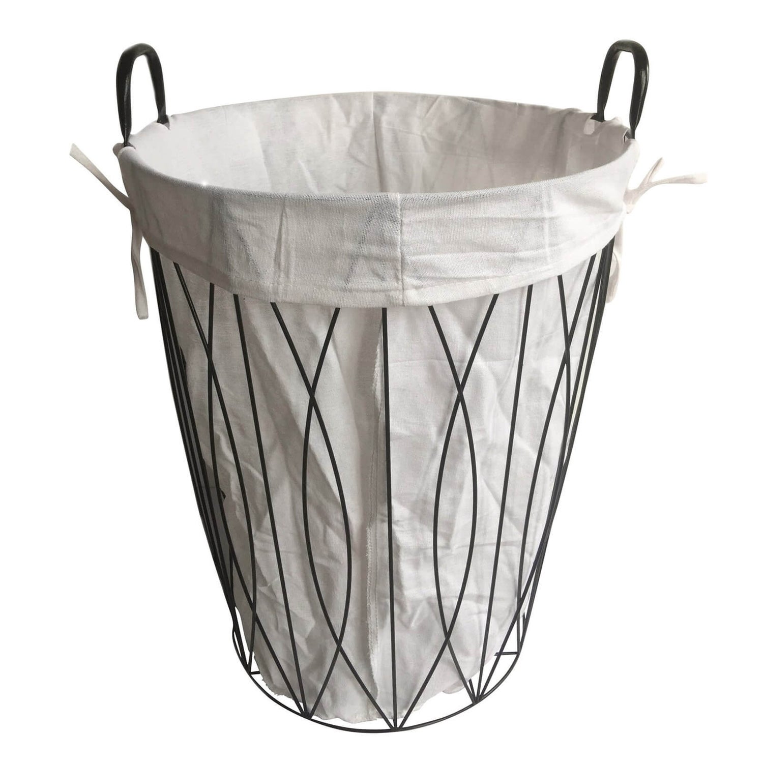 Wire Laundry Hamper Homebase