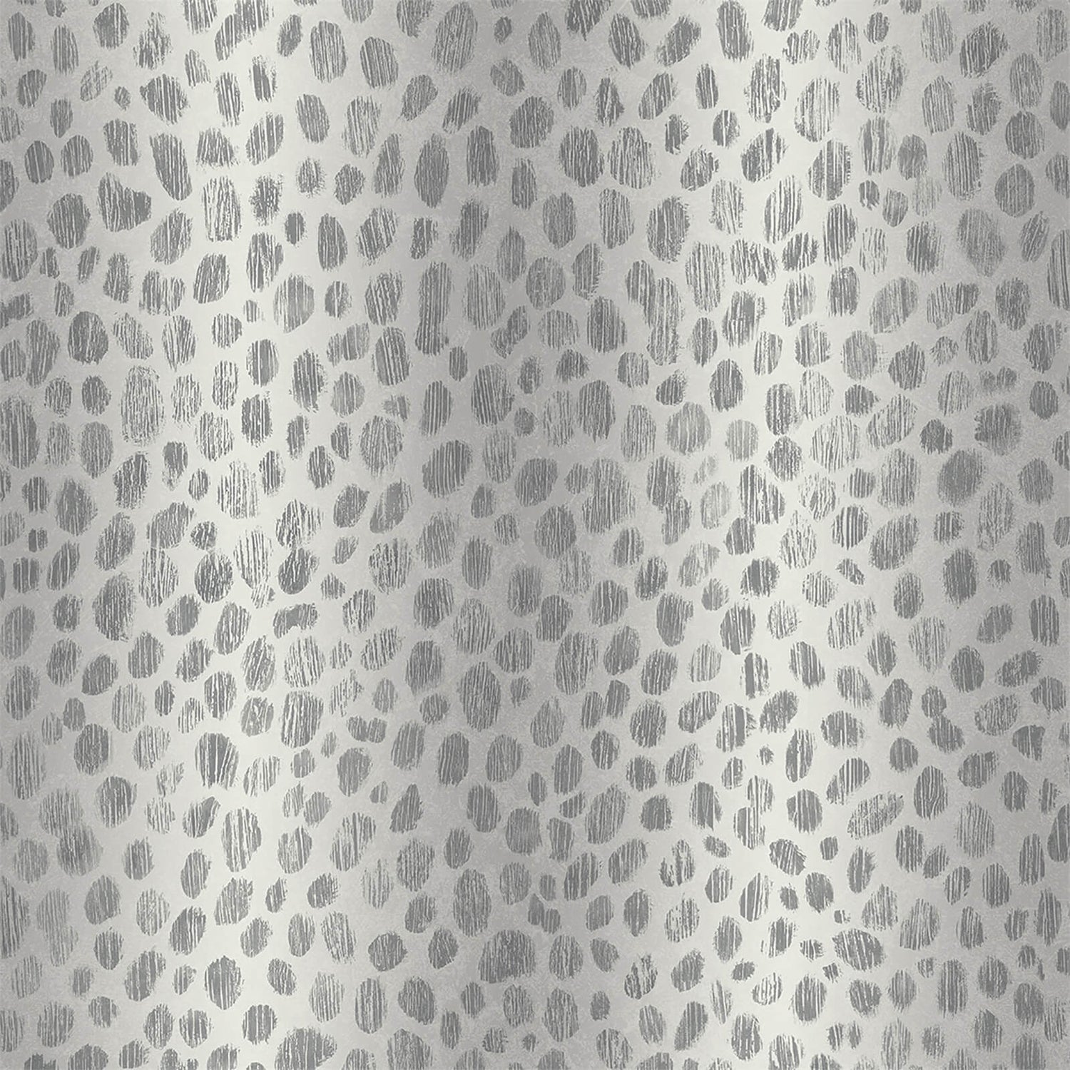 Arthouse Leopard Skin Animal Print Textured Glitter Grey Wallpaper