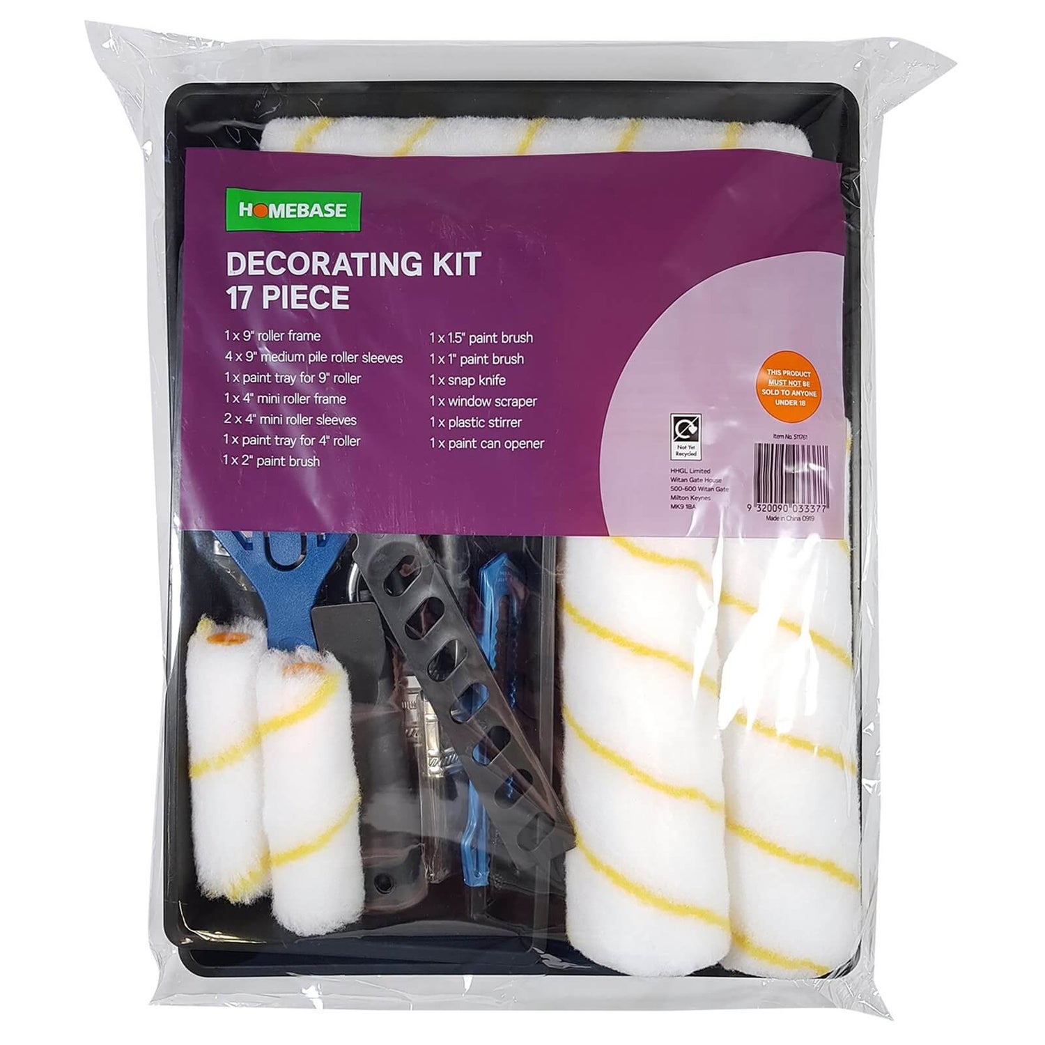 17 Piece Decorating Kit Homebase