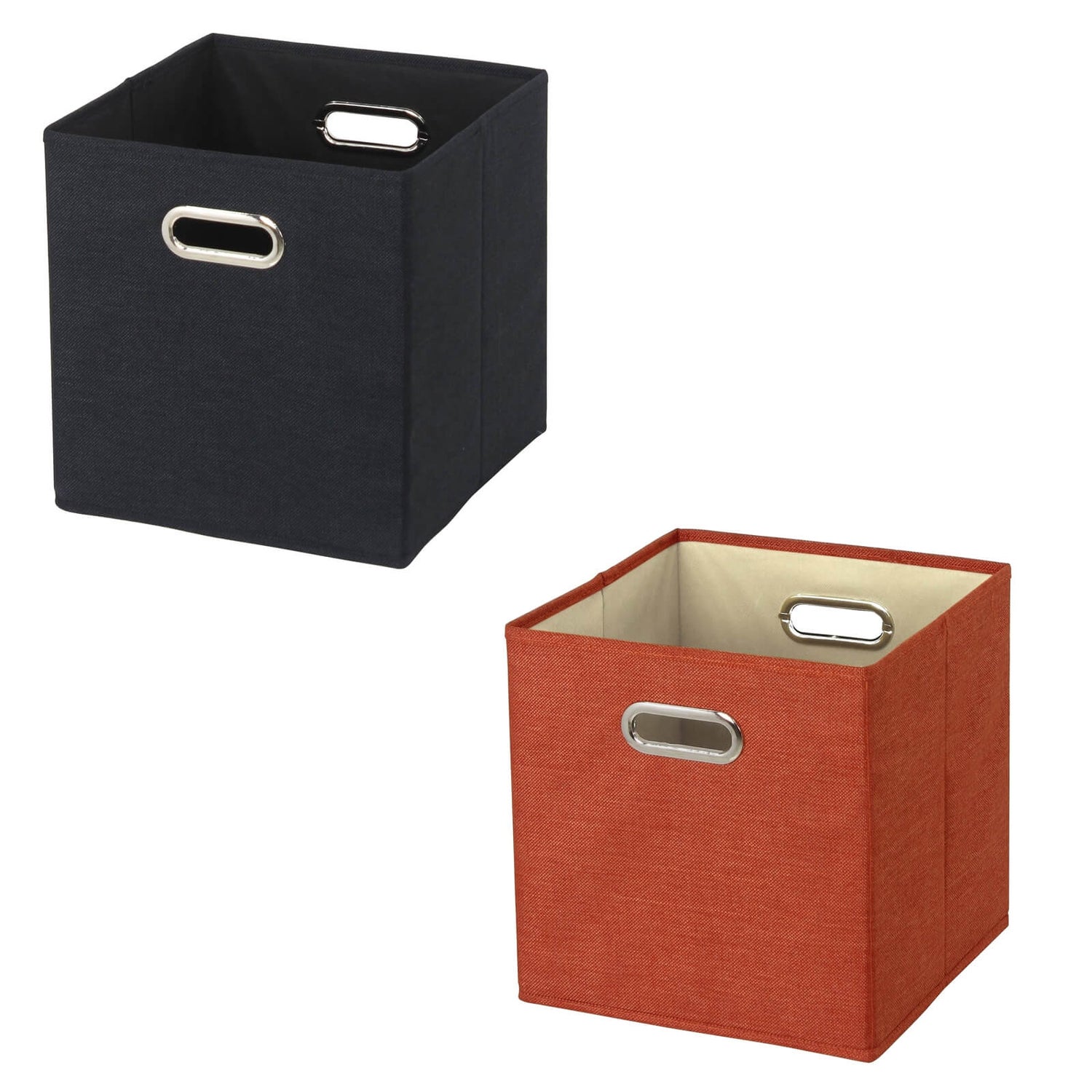 Brooklyn Compact Cube Fabric Inserts Set of 2 Homebase