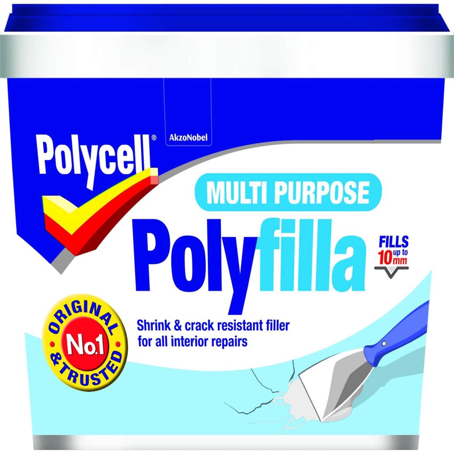 Multi Purpose Polyfilla Ready Mixed 2kg Homebase