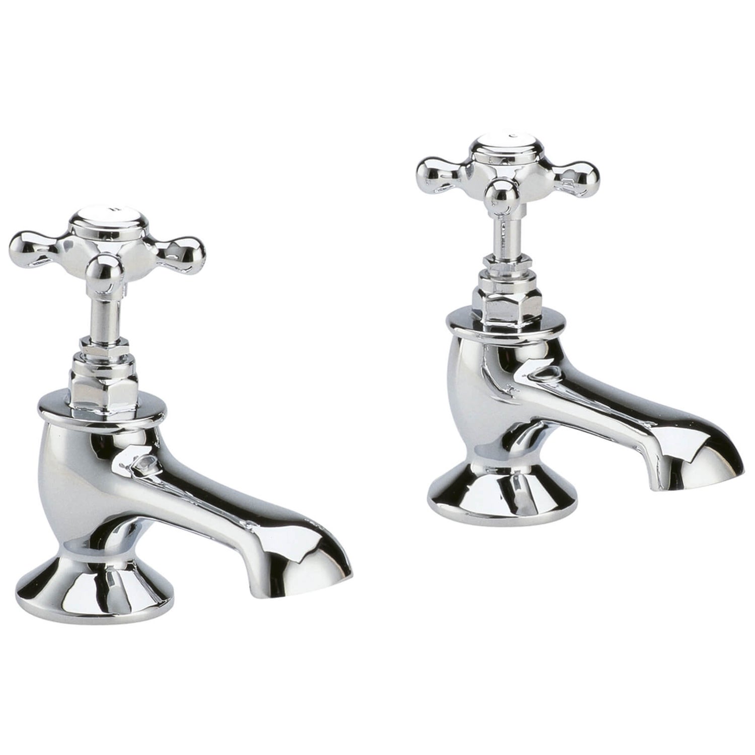 Balterley Hex Crosshead Bath Taps Homebase