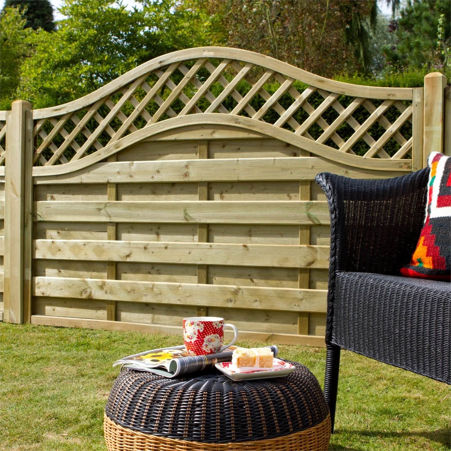 Garden Fence Panels Homebase Fasci Garden