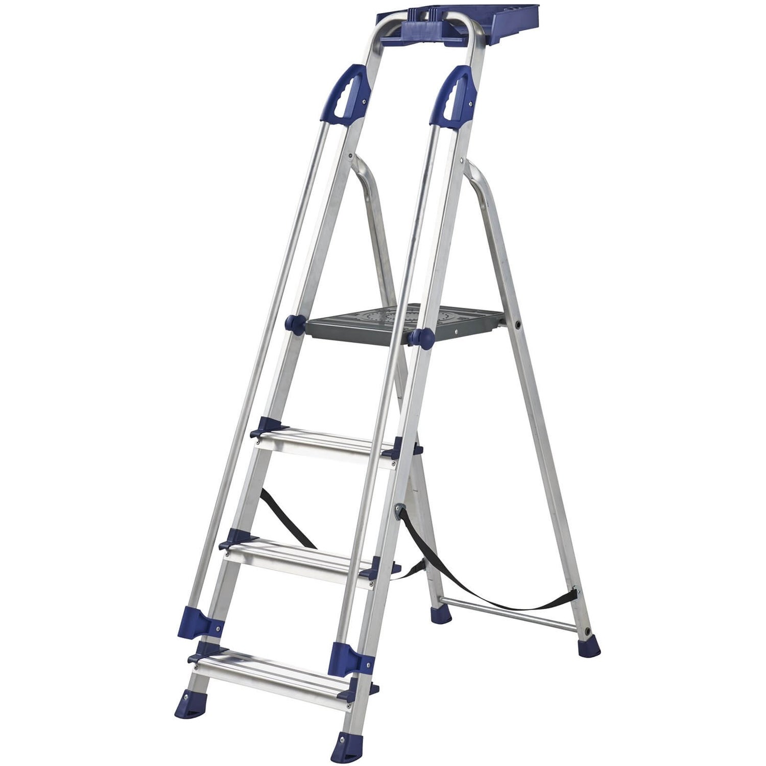 Werner Workstation Step Ladder 4 Tread Homebase