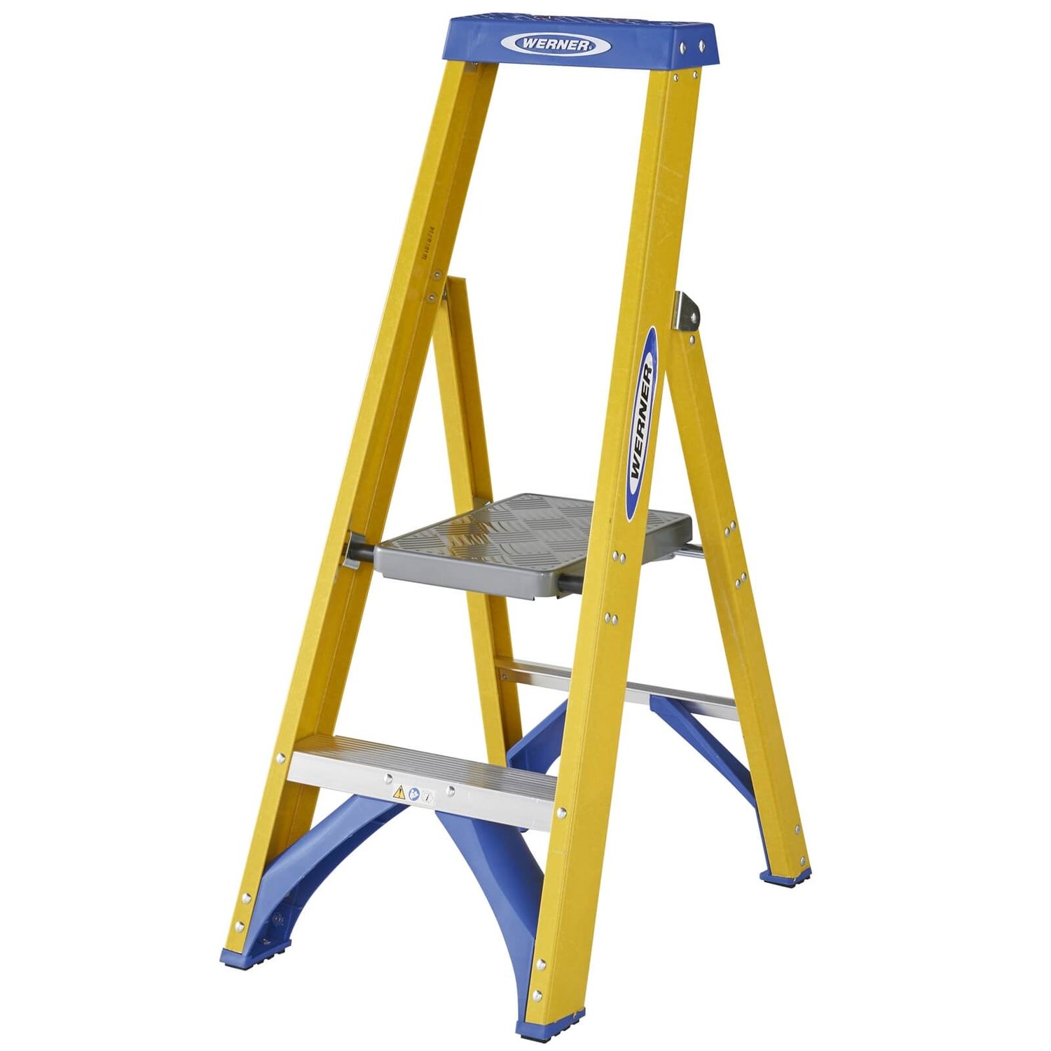 Werner Fibreglass Platform Step Ladder 2 Tread Homebase