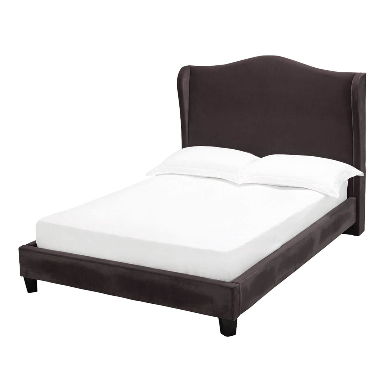 Chateaux Double Bed Charcoal Homebase