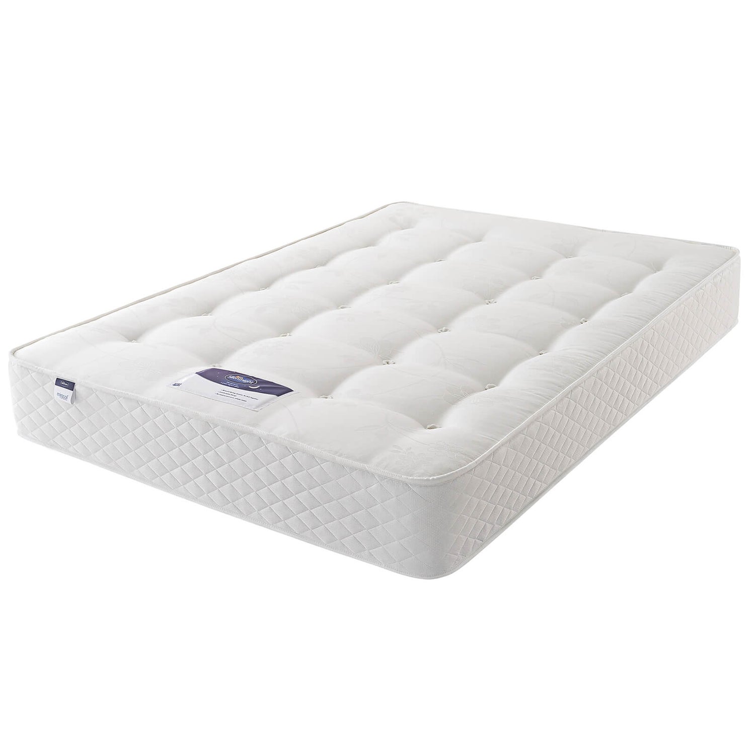Silentnight Miracoil Ortho Mattress Double Homebase