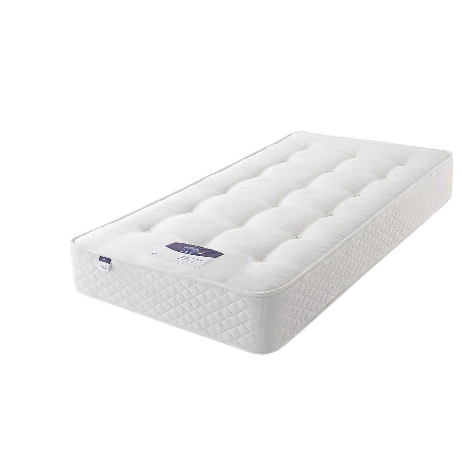 Silentnight Miracoil Ortho Mattress Single Homebase