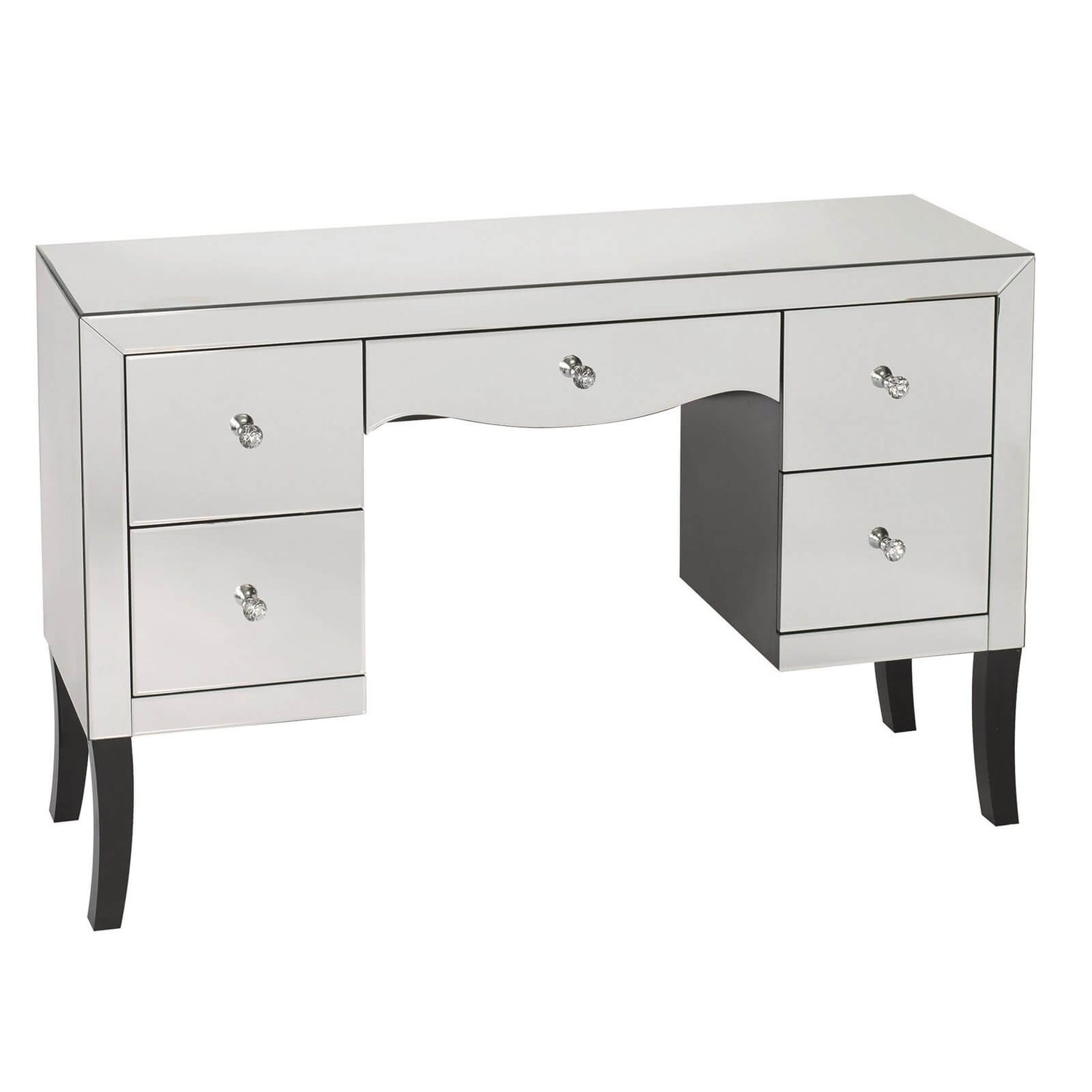 Valentina Dressing Table Mirrored Homebase