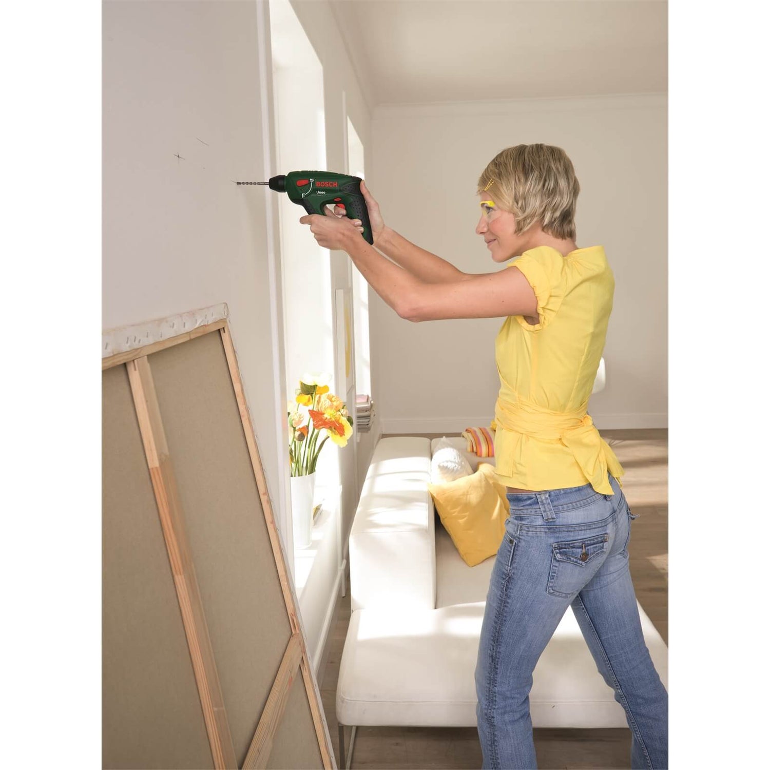 Bosch UNEO 12v LI Cordless Rotary Hammer Drill Tool Homebase