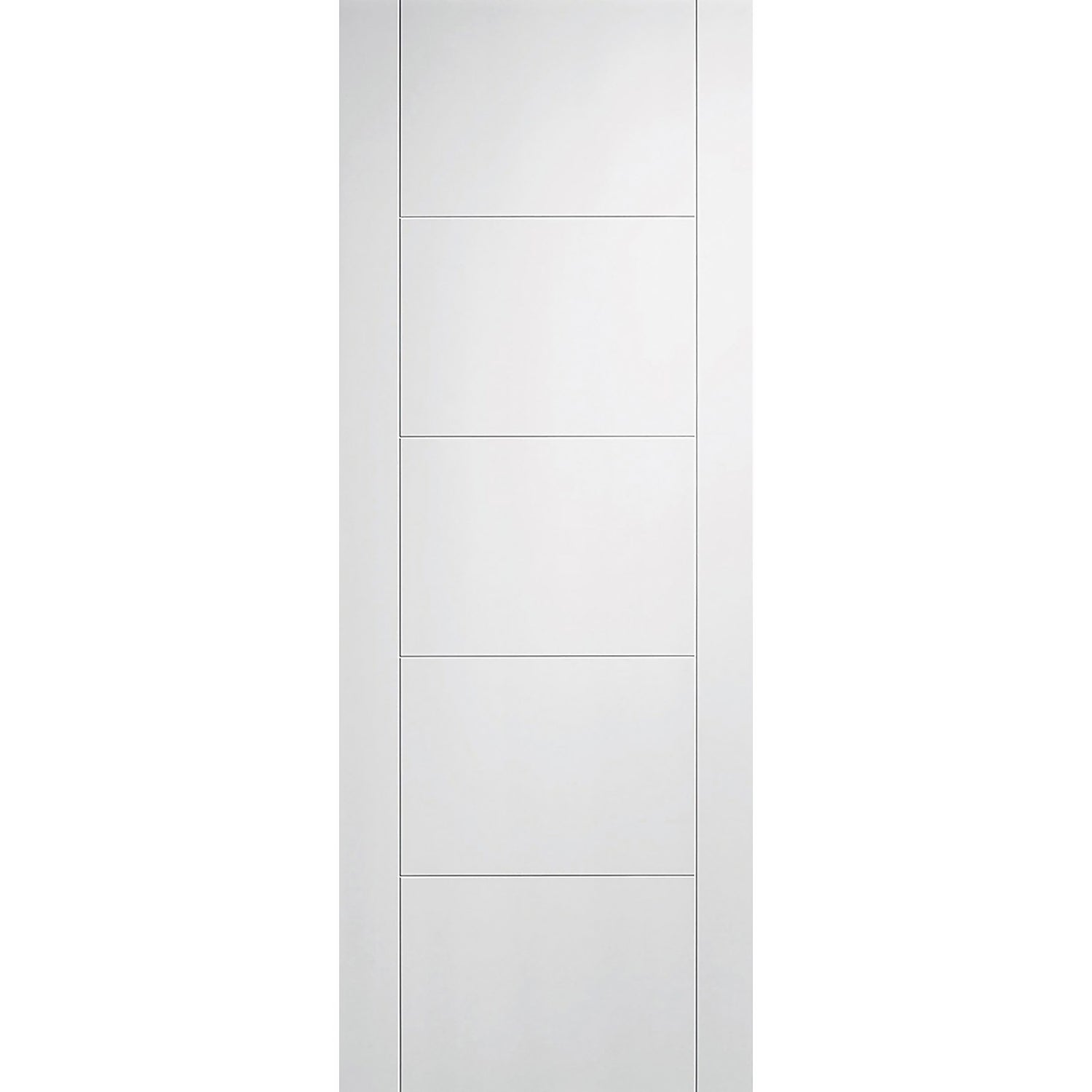 Vancouver Internal Primed White 5 Panel Door 838 x 1981mm Homebase