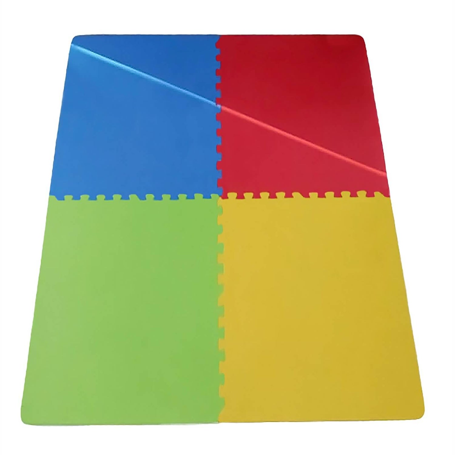 Interlocking Childrens Play Mats 4 Pack Homebase