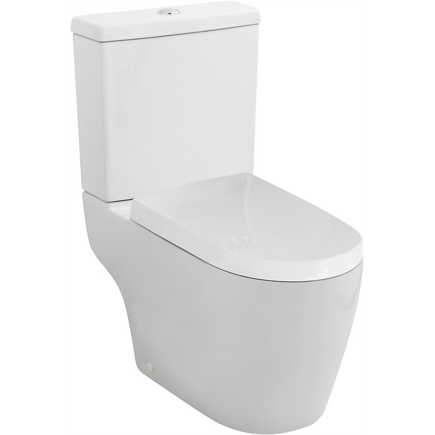 Balterley Round WC Pan, Cistern and Soft Close Toilet Seat | Homebase