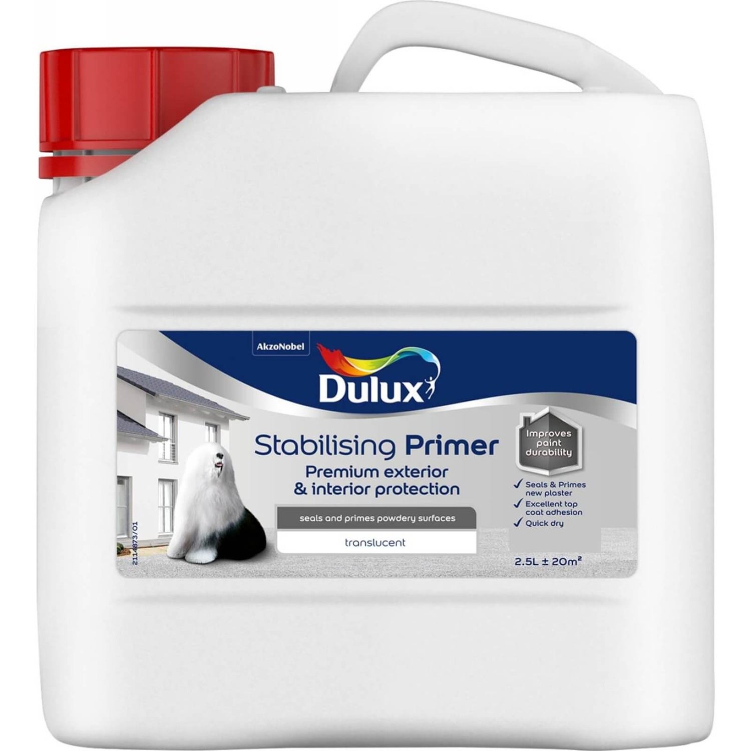 Dulux Stabilising Primer 2.5L Homebase