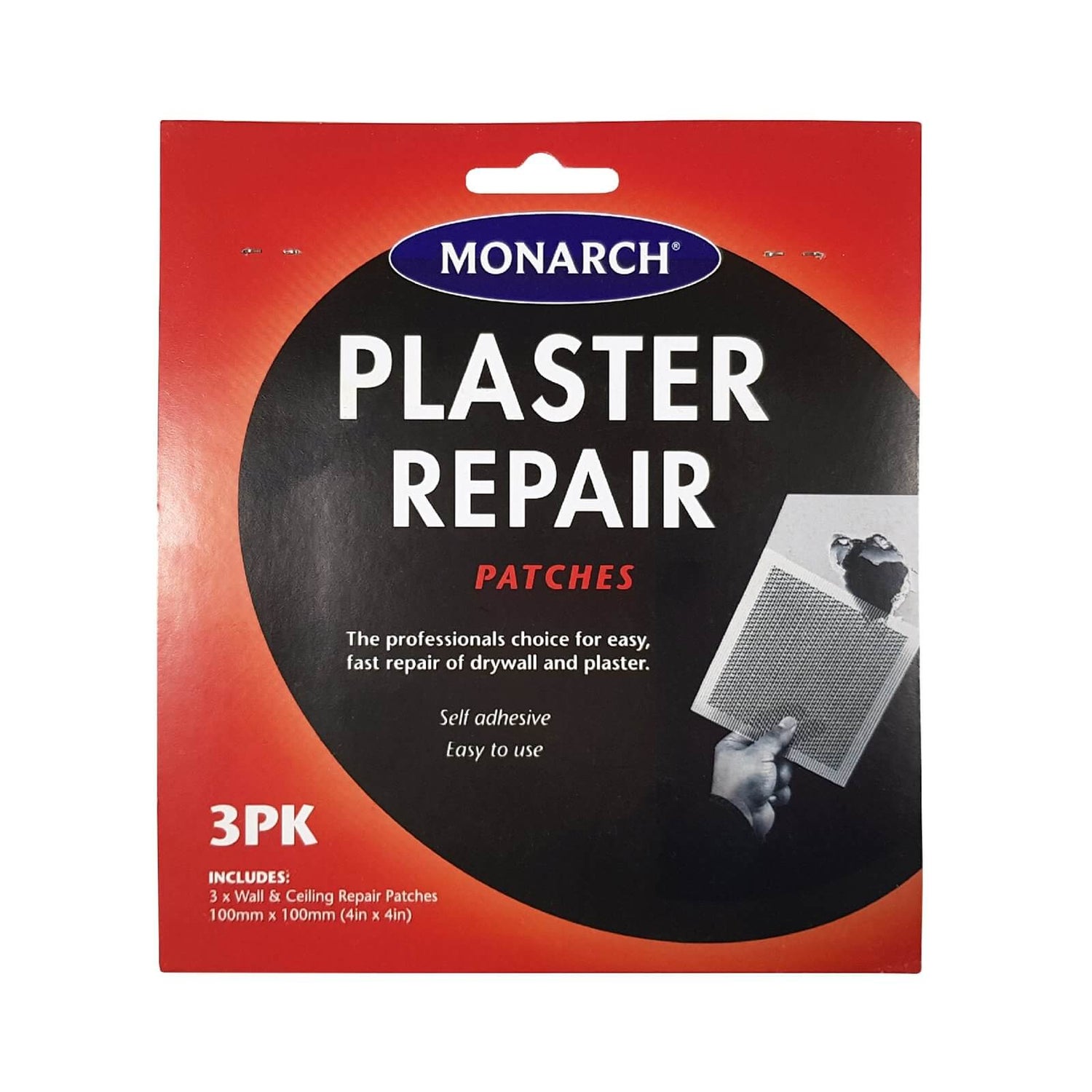 Wall & Ceiling Repair Patch 3 Pack Homebase