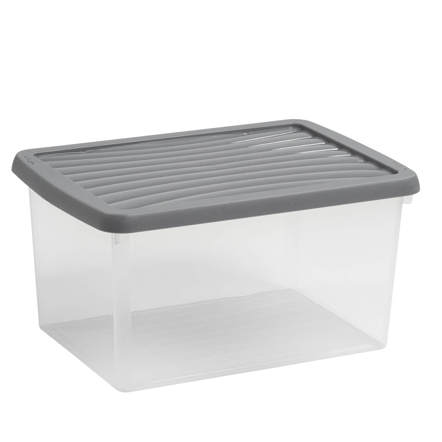 Wham 16L Storage Box Silver Homebase
