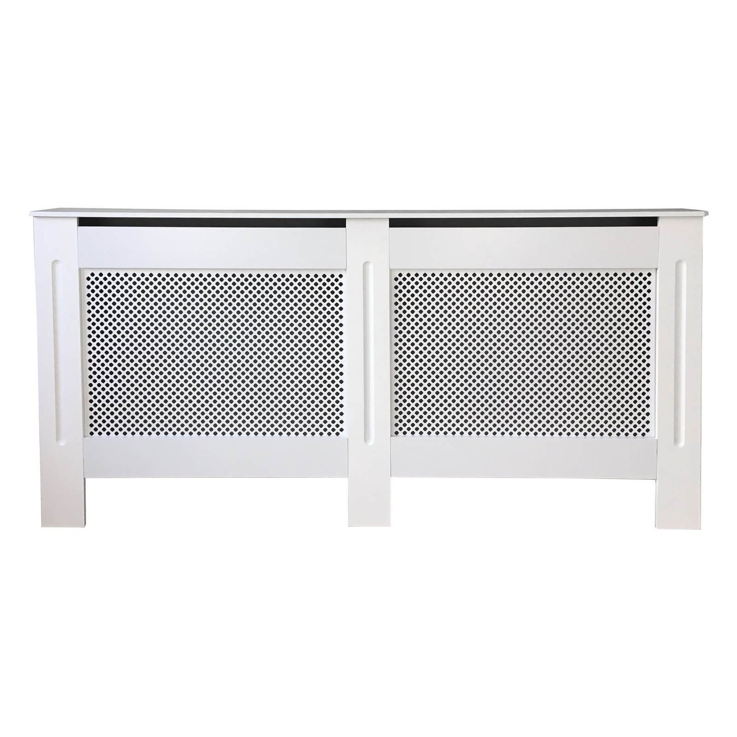 Diamond White Radiator Cover Extra Large Homebase