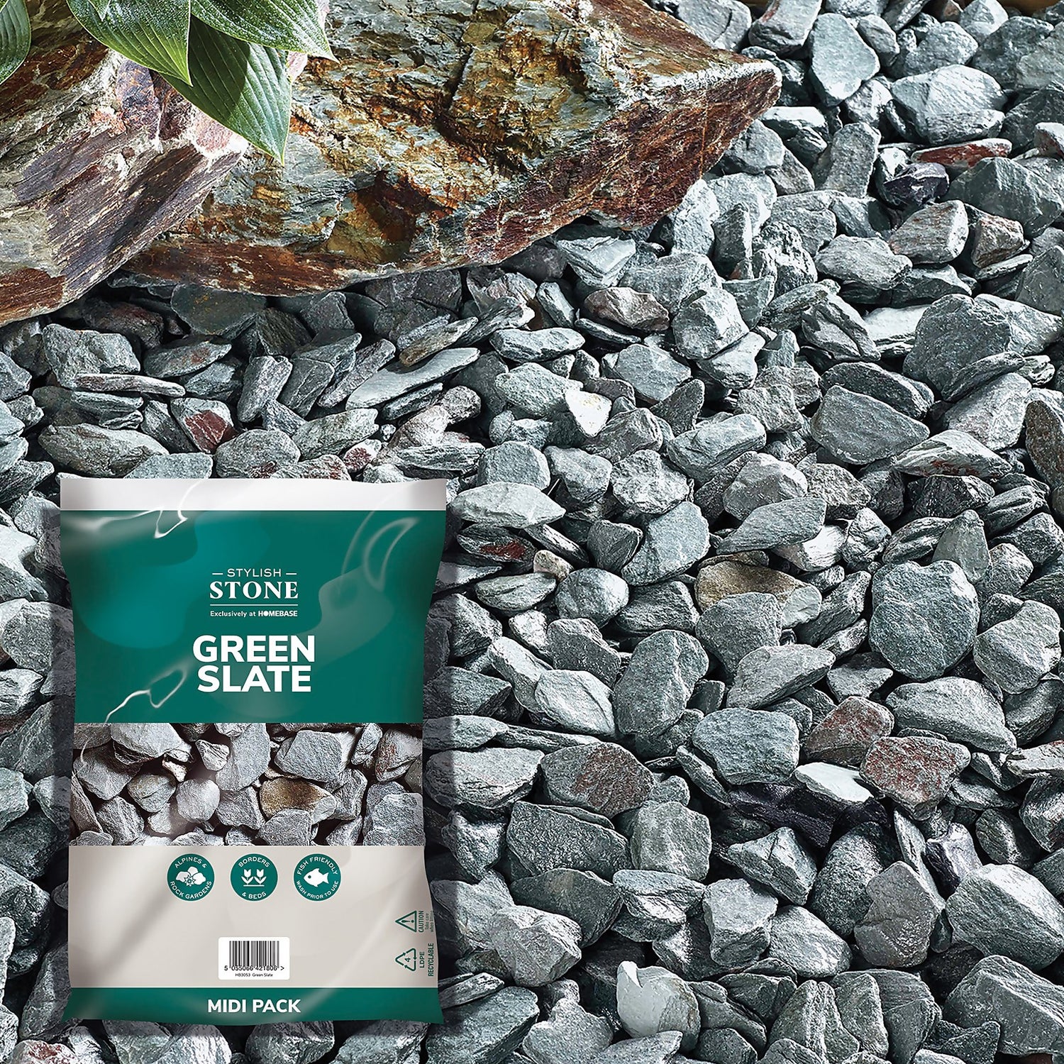 Garden Slate Chippings Homebase Fasci Garden