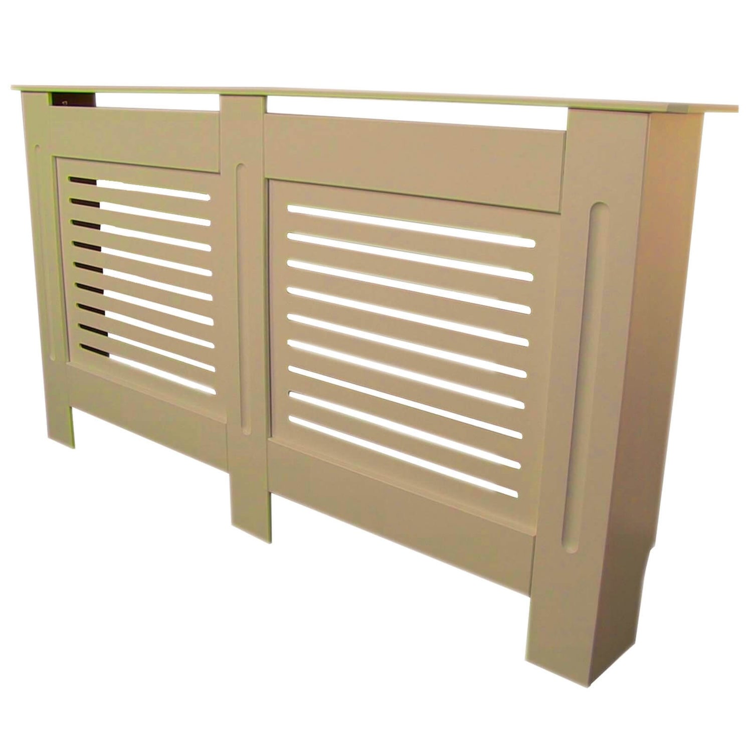 Horizontal Unpainted Radiator Cover Extra Large Homebase