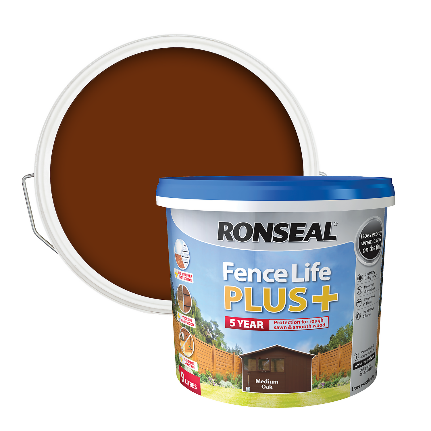 Ronseal Medium Oak Fence Paint Clearance Price, Save 49 jlcatj.gob.mx