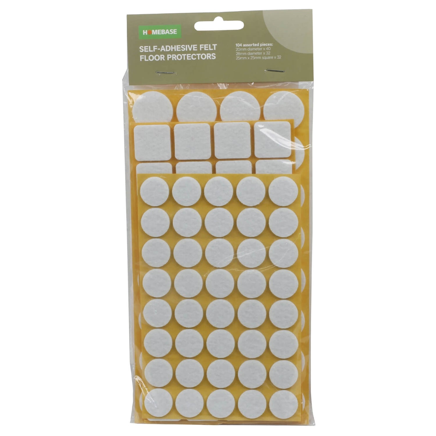 Self Adhesive Felt Floor Protectors Homebase